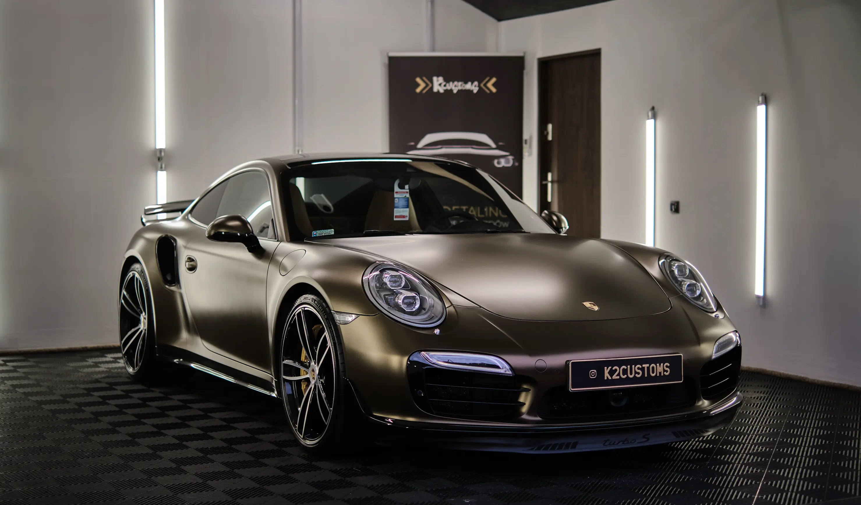 Realizacja K2Customs - Porsche 911 991 Turbo S